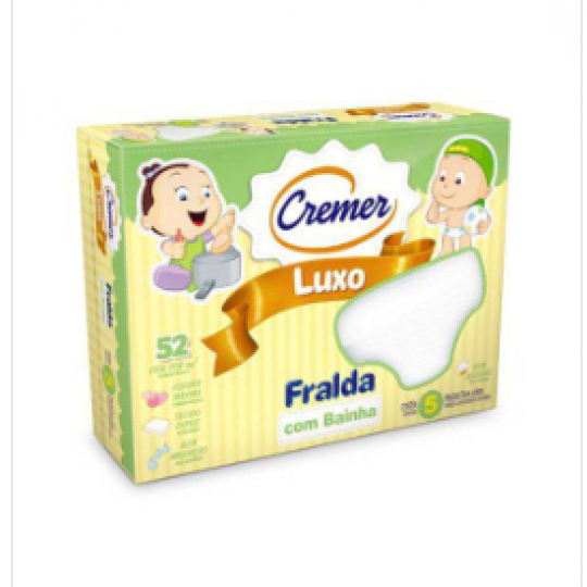 Fralda Luxo c/Bainha Cremer
